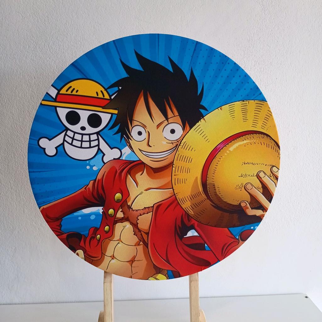 Capa Mini Painel 0.50X0.50 One Piece Menino. - Mary Decor Festas & Locações