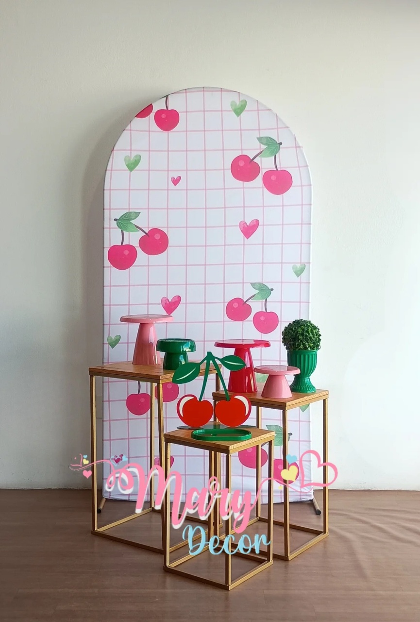 Cerejinha    Kit Meu Dia Especial   - Mary Decor Festas & Locações