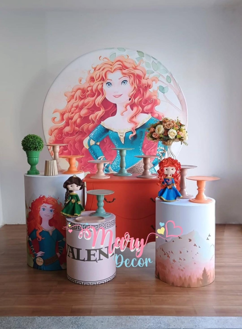 Princesa Valente Kit  Festa Em Casa  - Mary Decor Festas & Locações