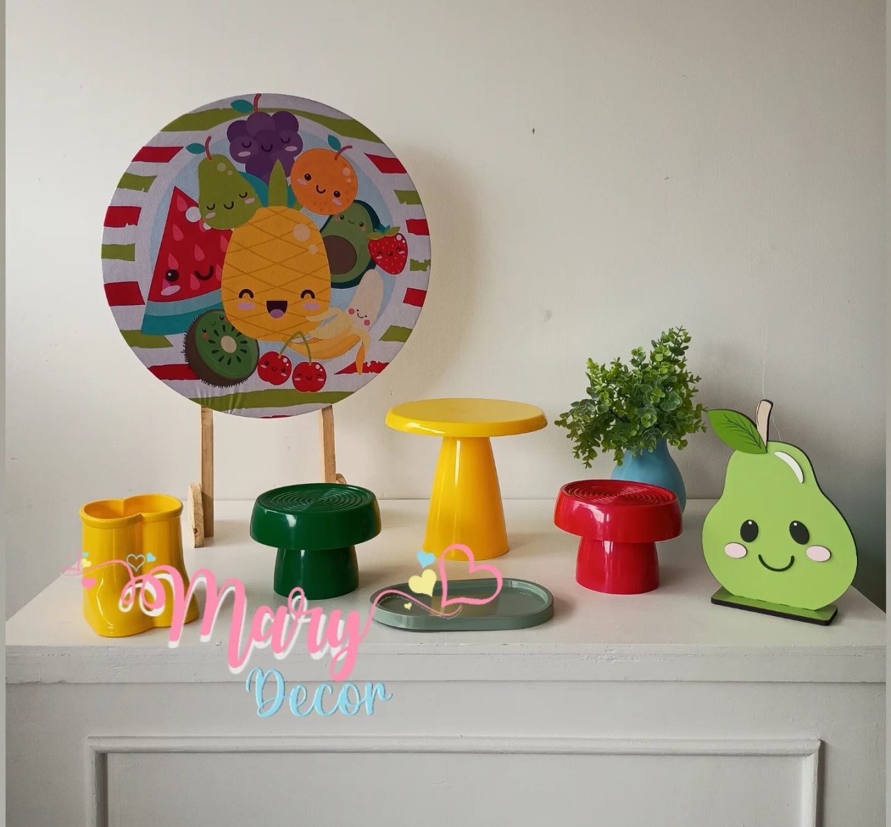Mini Kit  Frutinhas - Mary Decor Festas & Locações