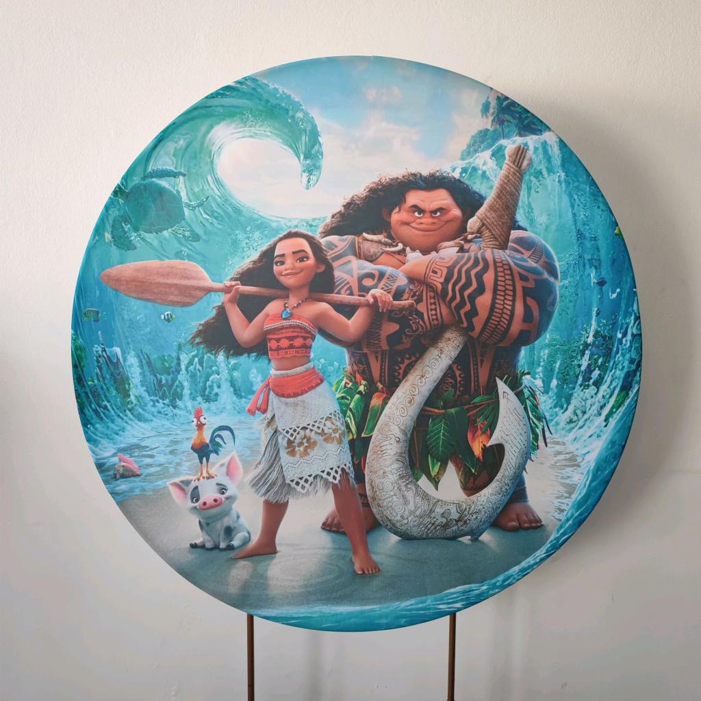 Capa Painel  Moana - Mary Decor Festas & Locações