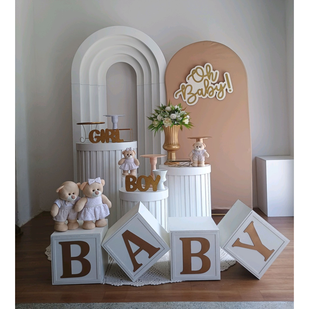 Composição Chá Bebe Urso Chá Revelação - Mary Decor Festas & Locações