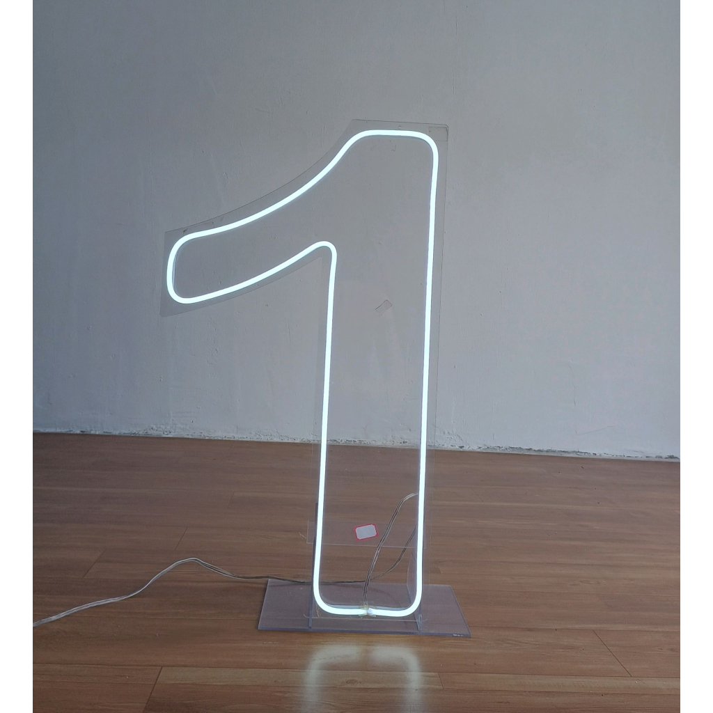 Numeral 1 Led G - Mary Decor Festas & Locações