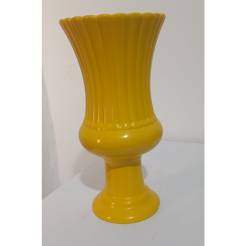 Vaso G Amarelo - Mary Decor Festas & Locações