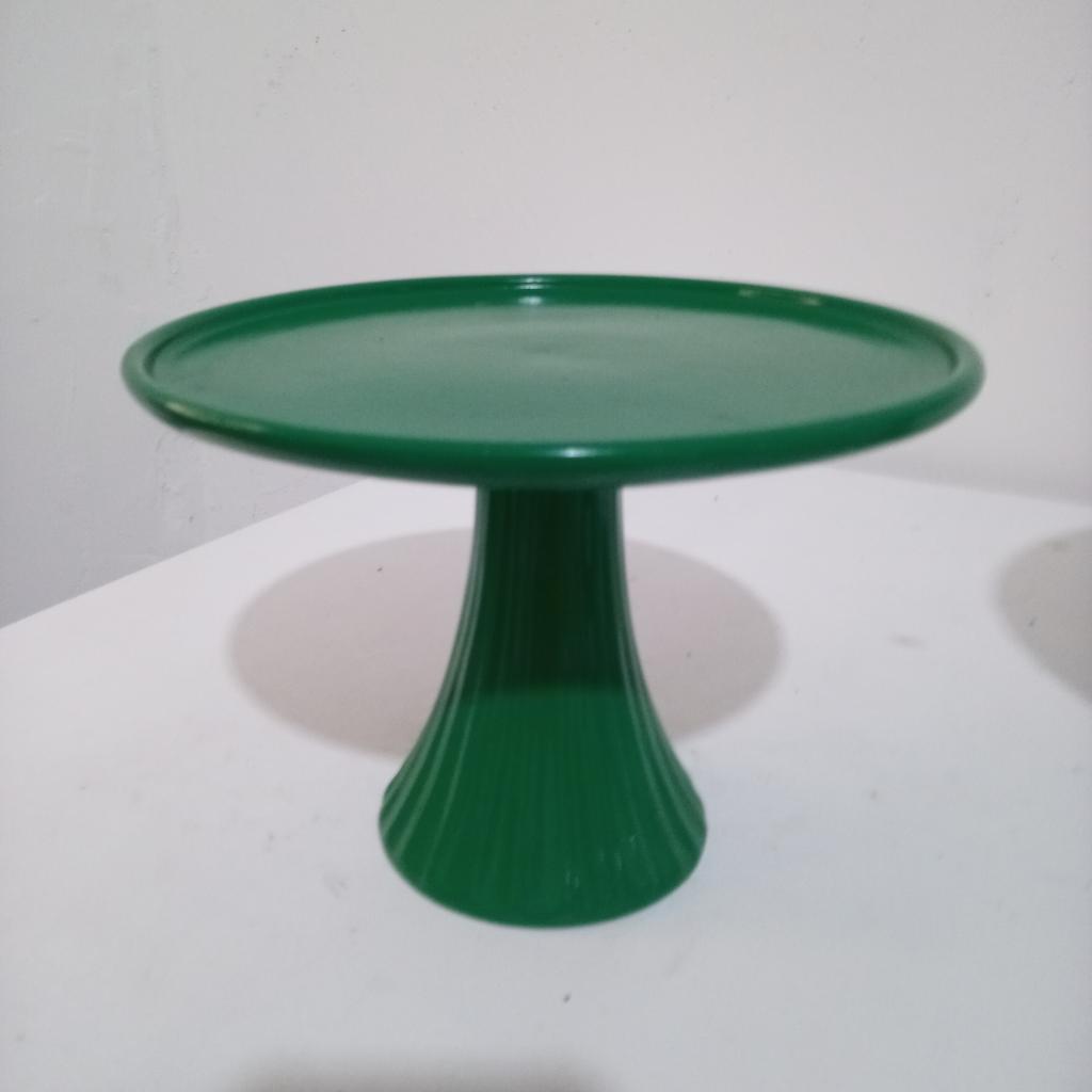 Bandeja  Ceramica Verde  M - Mary Decor Festas & Locações