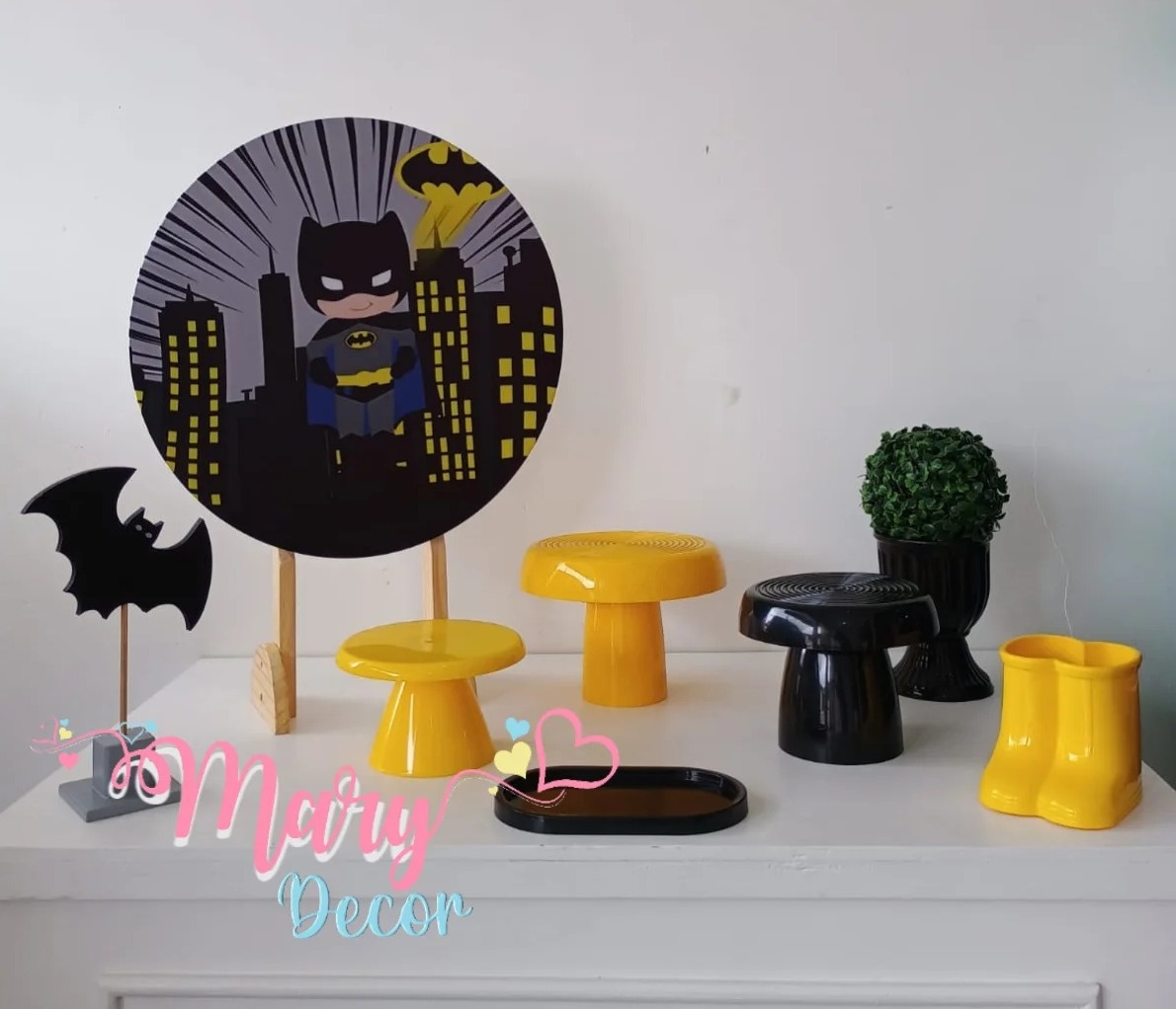 Mini Kit Batman - Mary Decor Festas & Locações