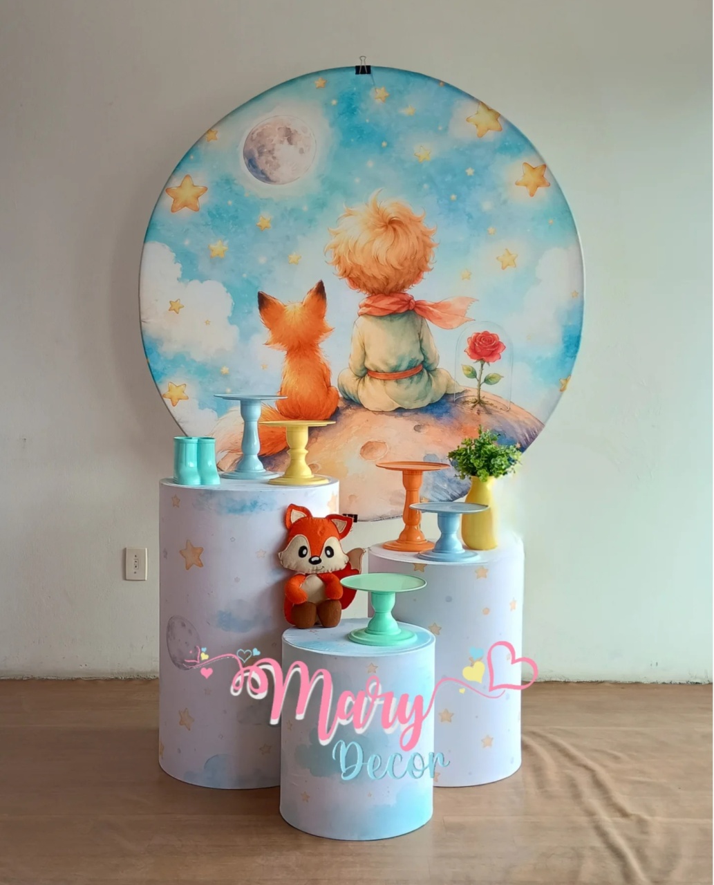 Pequeno Príncipe Kit So Um Bolinho - Mary Decor Festas & Locações