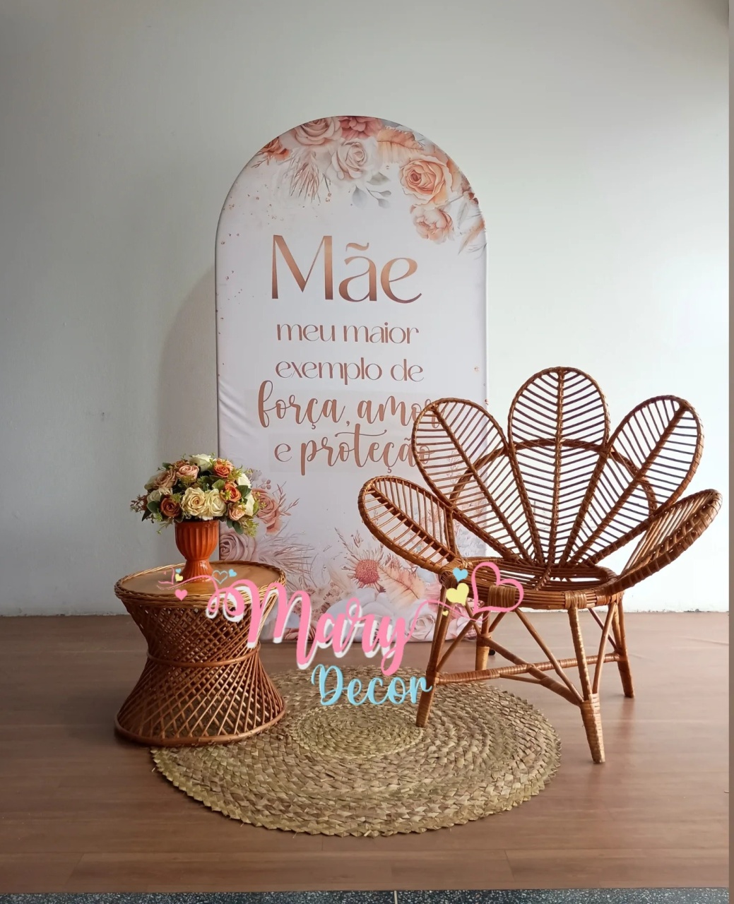 Feliz Dia das Mães Kit Instagramavel Kit Glamour  - Mary Decor Festas & Locações