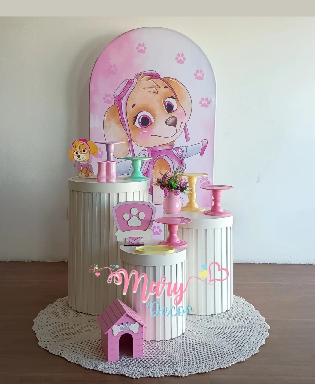 Kit  Sky Celebre Baby Luxo   - Mary Decor Festas & Locações
