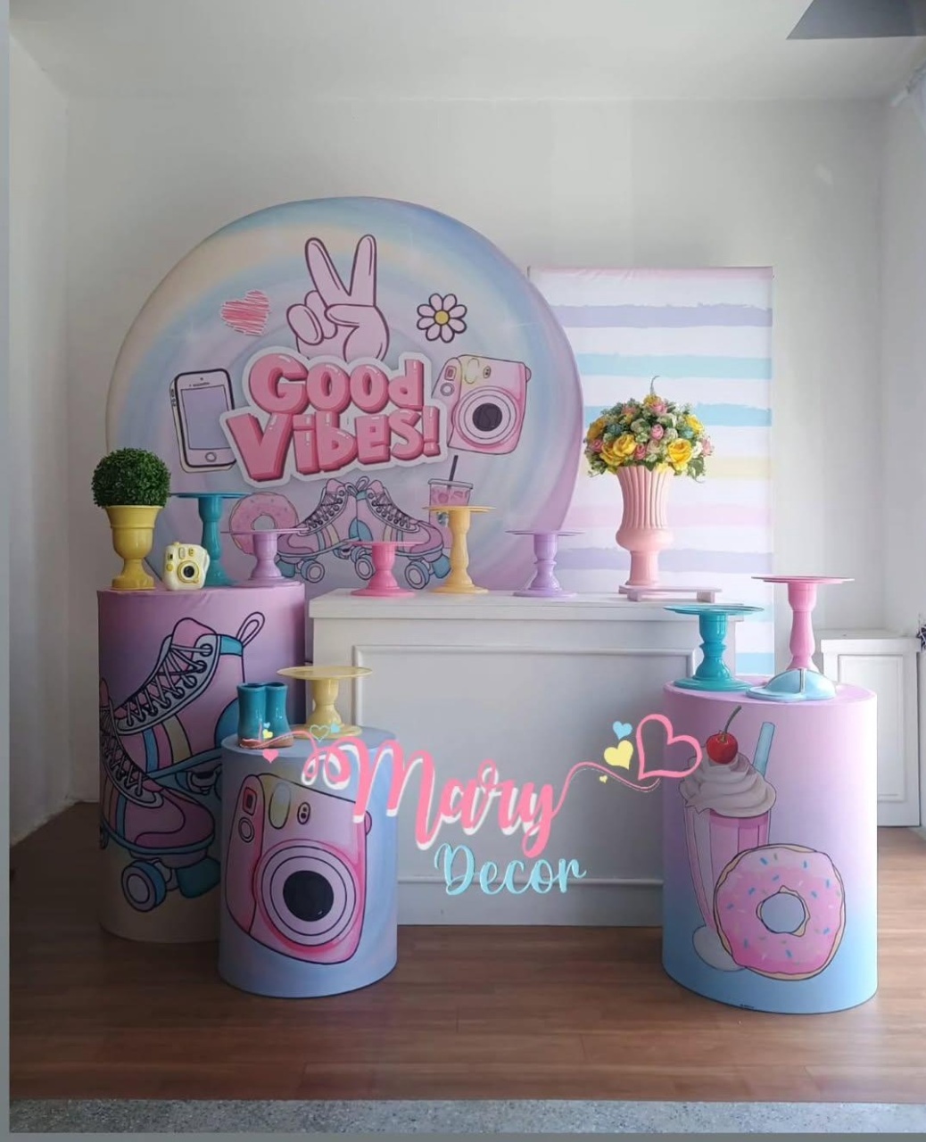 Good Vibes Kit Comemore - Mary Decor Festas & Locações