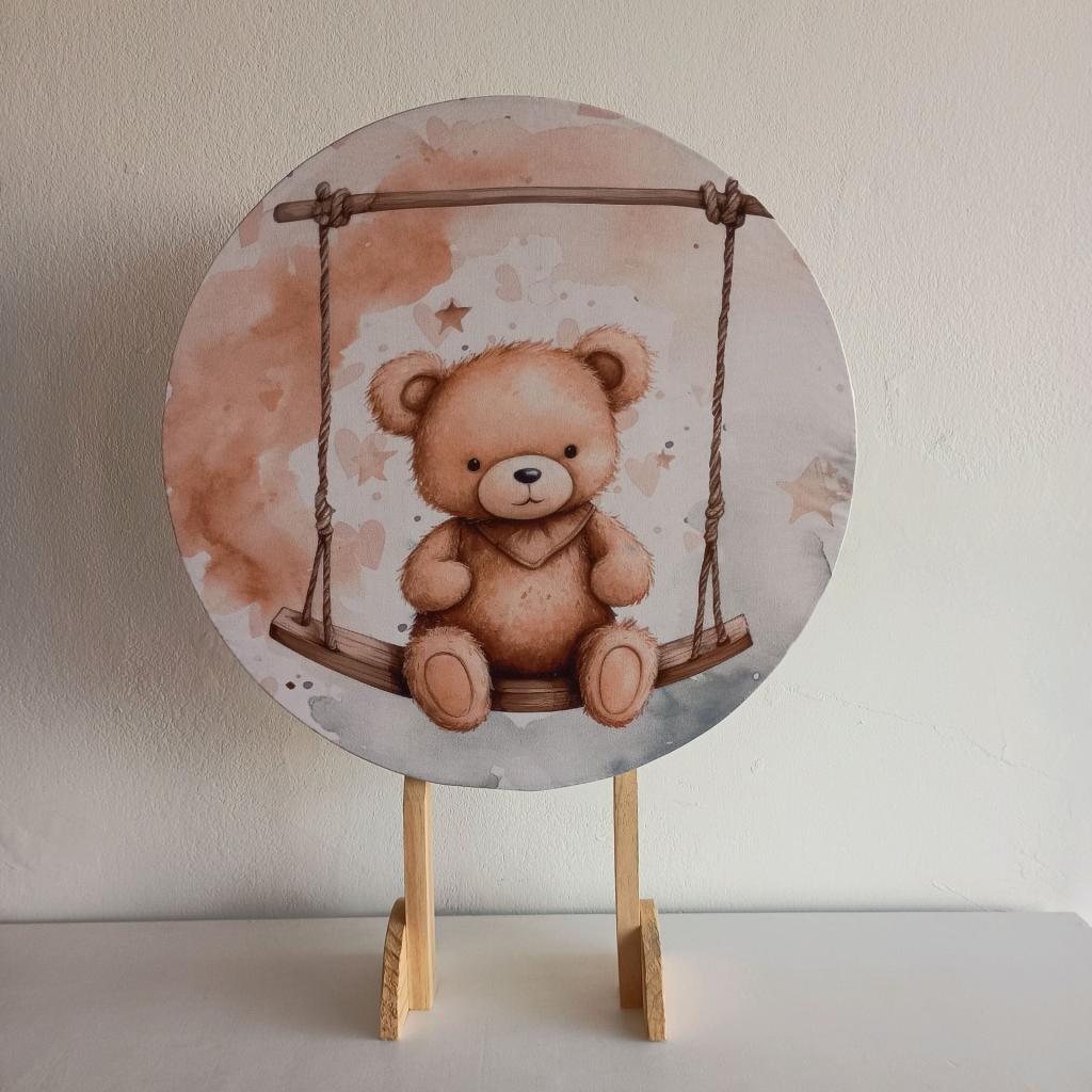 Capa Mini Painel Urso - Mary Decor Festas & Locações