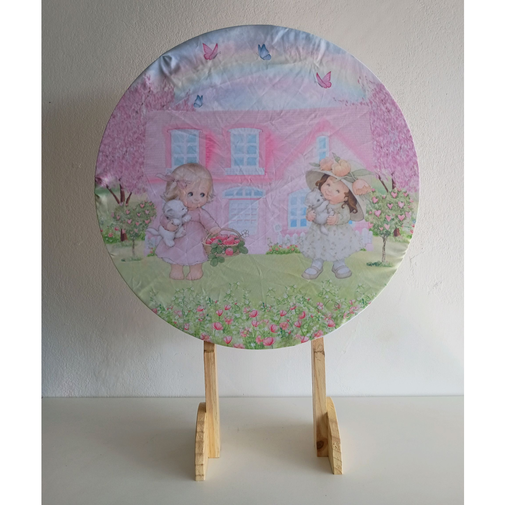 Capa Mini Painel 50X50 Casa de Bonecas - Mary Decor Festas & Locações