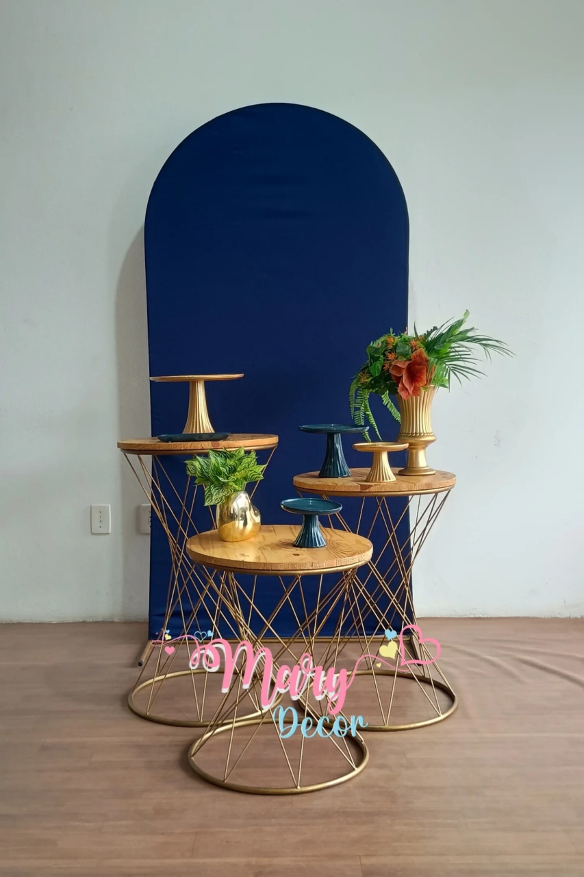 Azul Petróleo Kit Celebre   - Mary Decor Festas & Locações