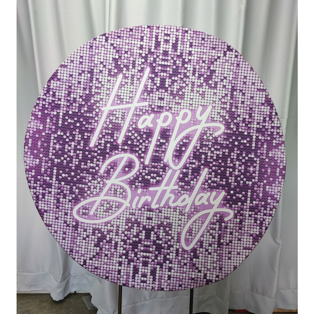 Capa Veste Facil Painel Tema Euforia - Mary Decor Festas & Locações
