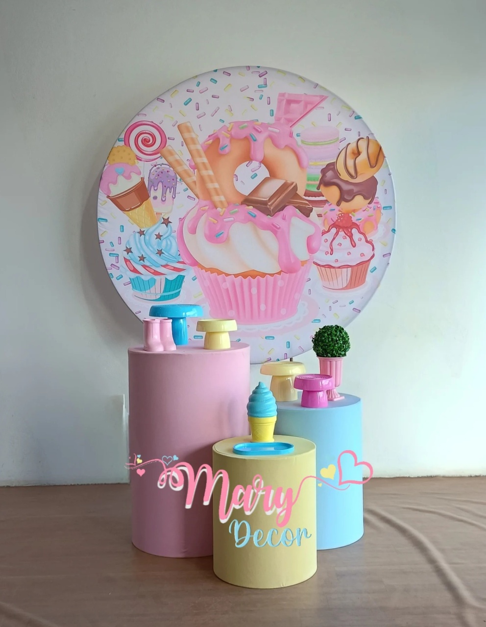  Doce Confeitaria Kit Básico  - Mary Decor Festas & Locações