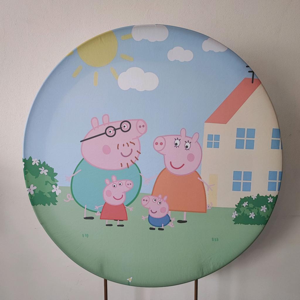 Capa Painel Pepa Pig - Mary Decor Festas & Locações