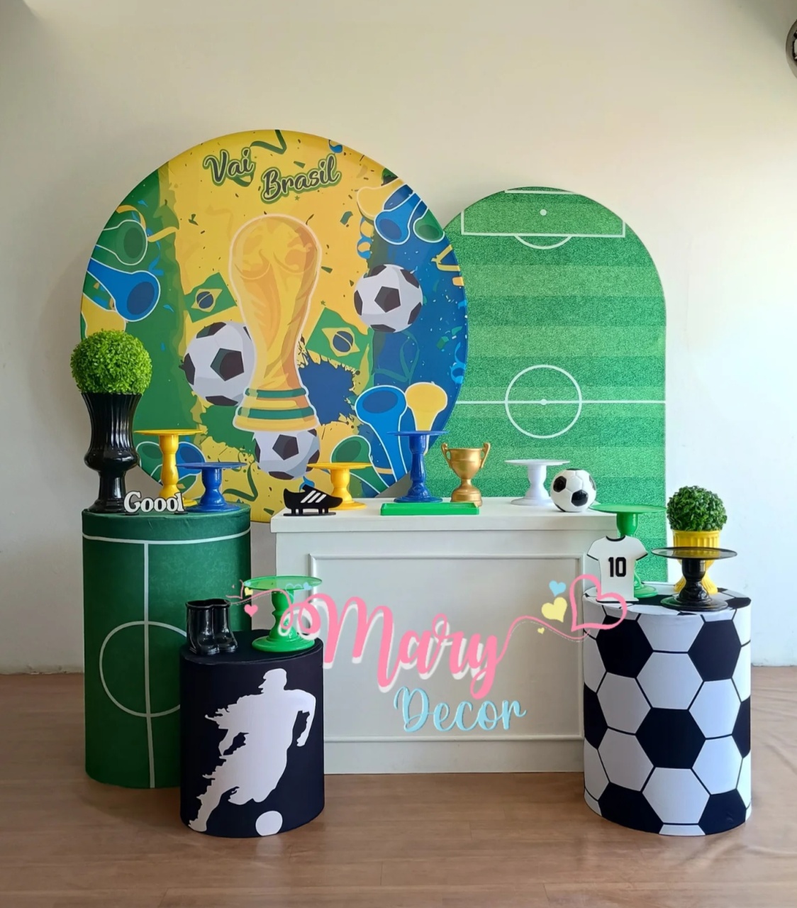 Copa Brasil Kit Comemore - Mary Decor Festas & Locações