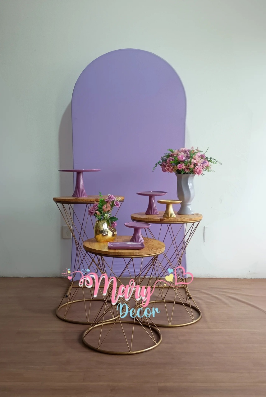 Lilás  Kit Celebre  - Mary Decor Festas & Locações