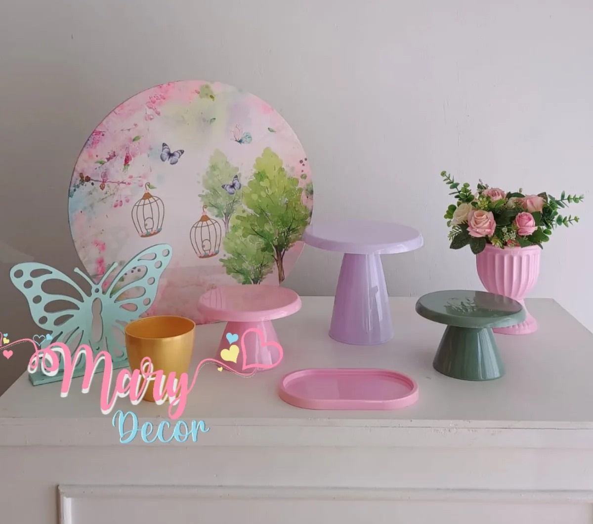 Mini Kit Jardim  - Mary Decor Festas & Locações