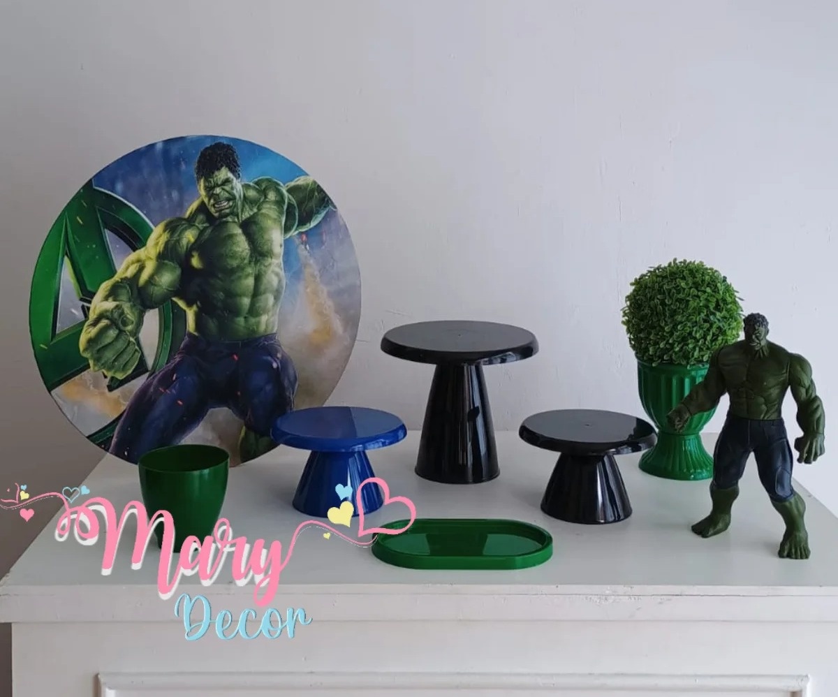 Mini Kit  Hulk - Mary Decor Festas & Locações