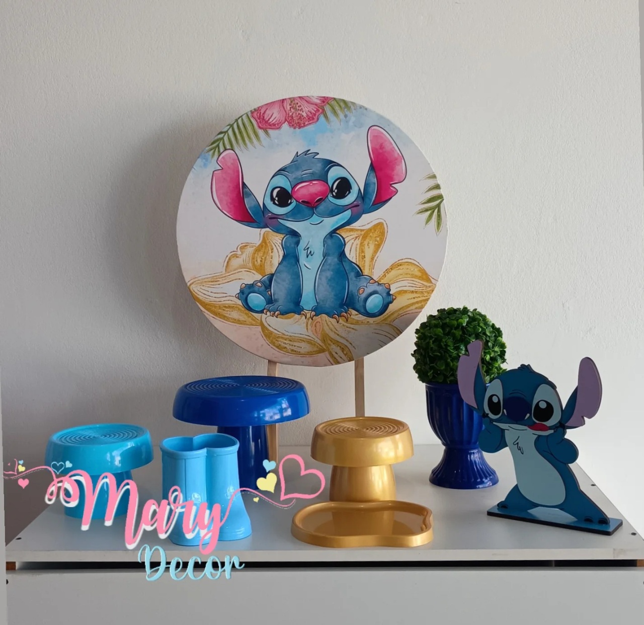 Mini Kit Stitch  - Mary Decor Festas & Locações