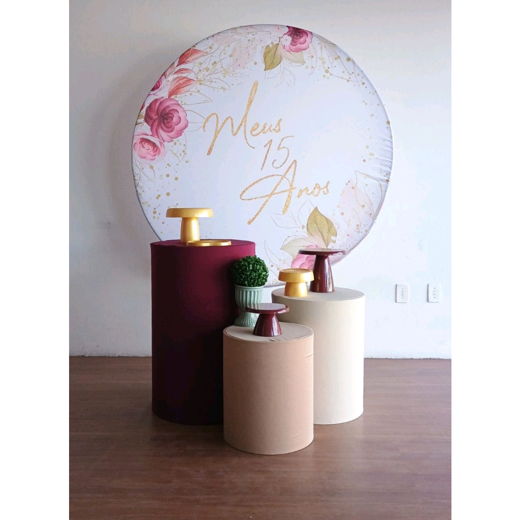 Meus 15 Anos Kit Básico  - Mary Decor Festas & Locações