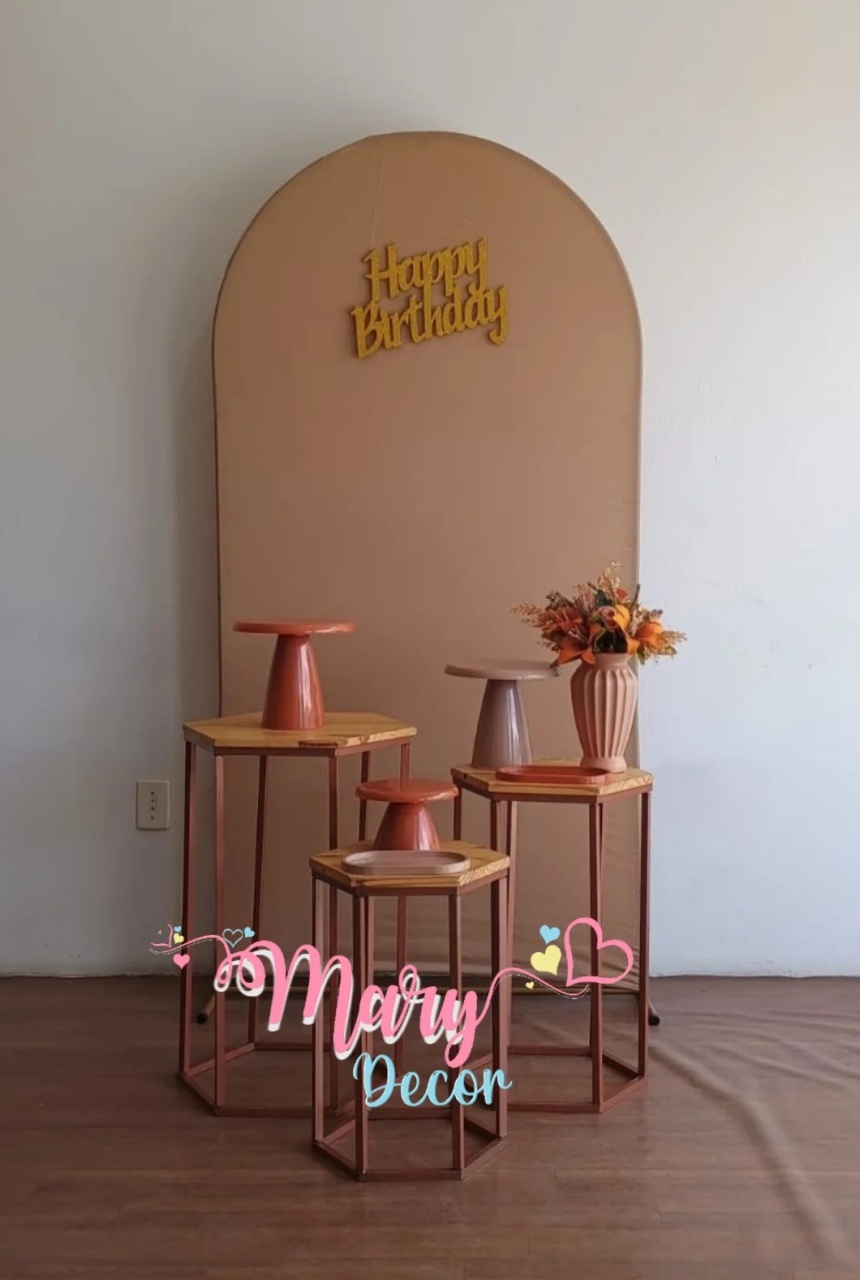 Kit Meu Dia Nude   - Mary Decor Festas & Locações