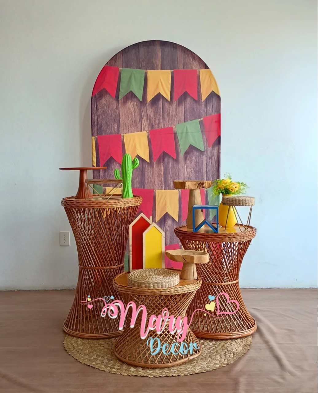 Kit Luxinho São João  - Mary Decor Festas & Locações