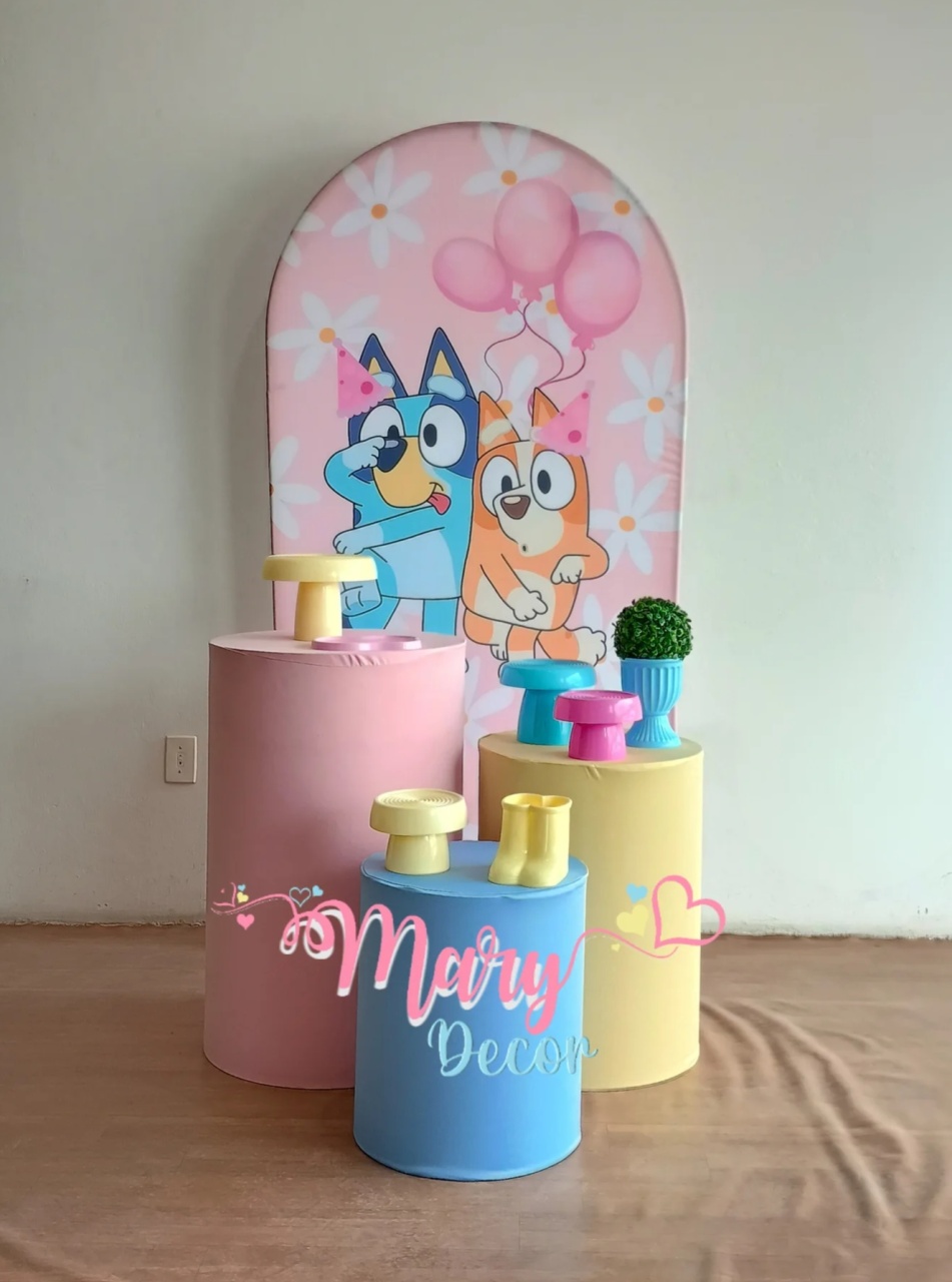 Bluey E Bingo Kit Celebre Básico - Mary Decor Festas & Locações