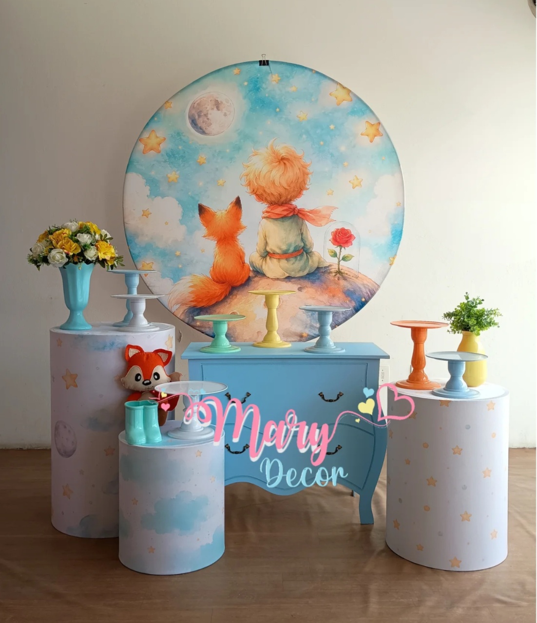 Pequeno Príncipe Kit Festa Em Casa - Mary Decor Festas & Locações