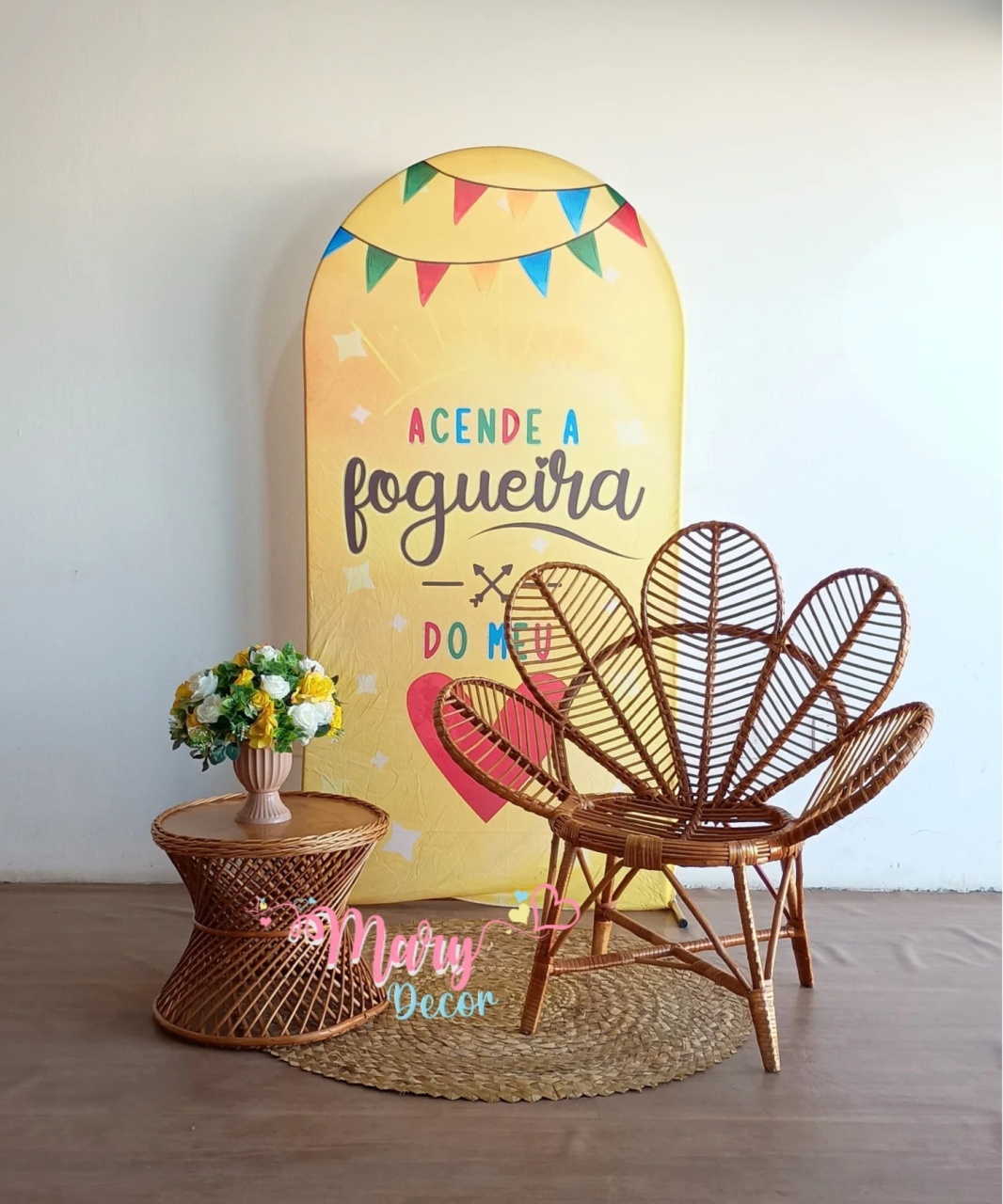 Meu São João  Instagramavel Kit Glamour  - Mary Decor Festas & Locações