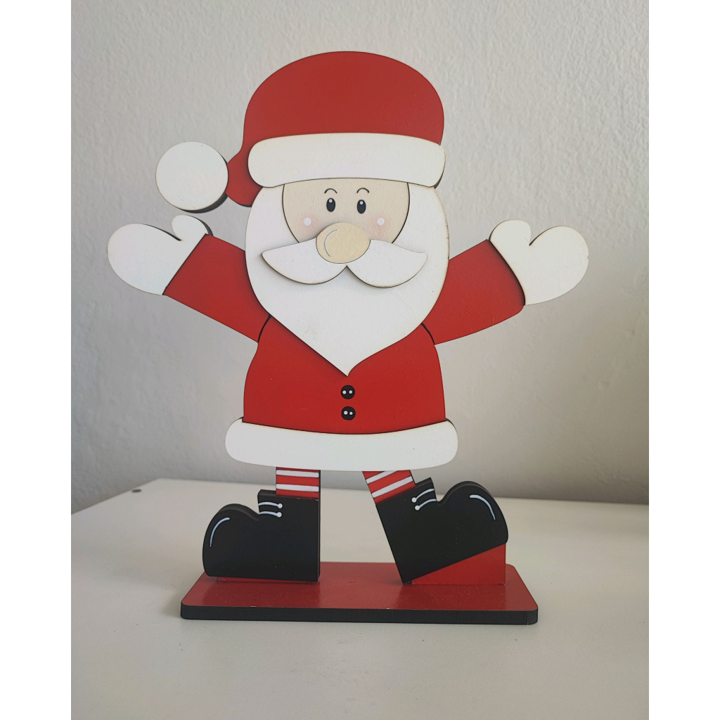 Display Natalino Papai Noel Abraço - Mary Decor Festas & Locações