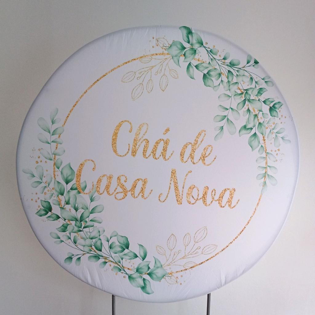 Chá de Casa Nova Verde E Dourado - Mary Decor Festas & Locações