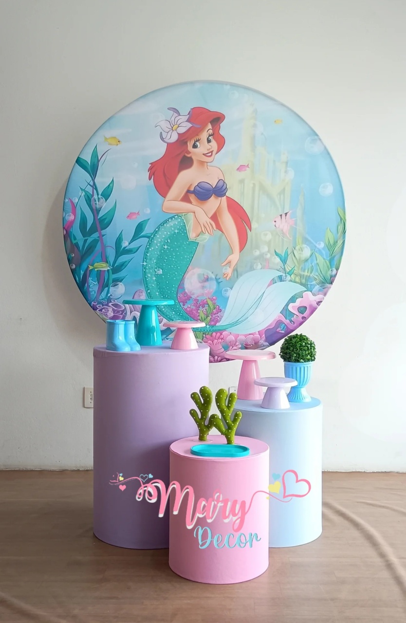 Ariel Kit Básico  - Mary Decor Festas & Locações