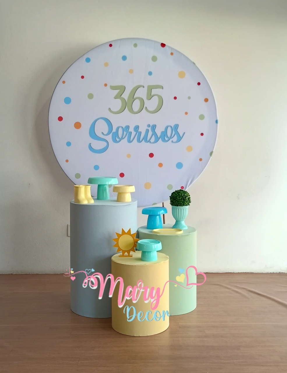 Kit Básico 365 Sorrisos  - Mary Decor Festas & Locações