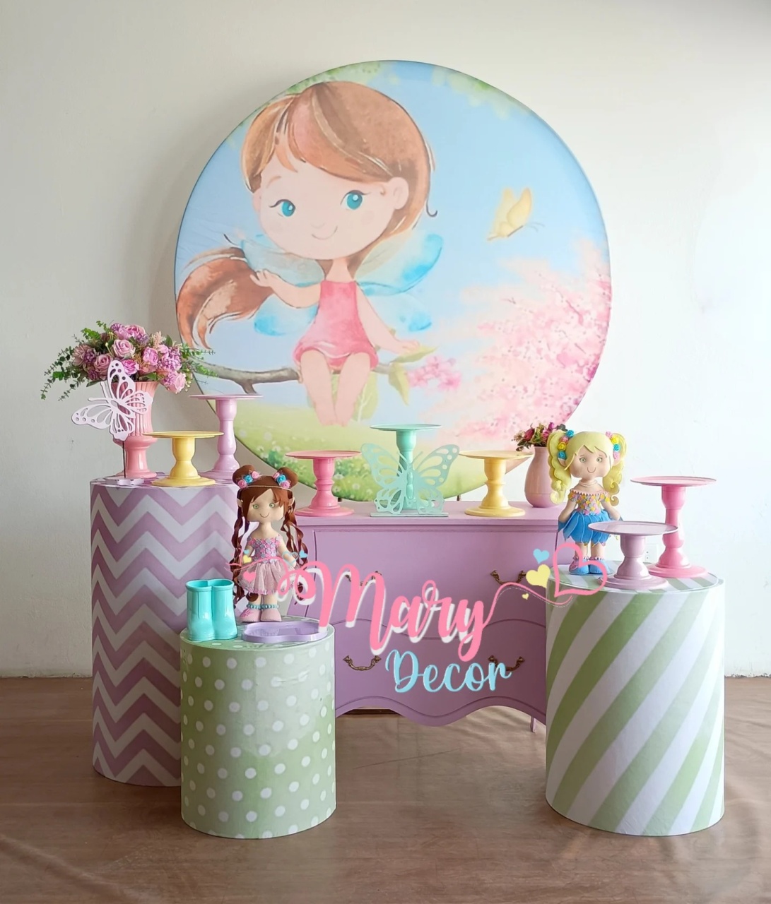  Fada  Fadinha Kit Festa Em Casa - Mary Decor Festas & Locações