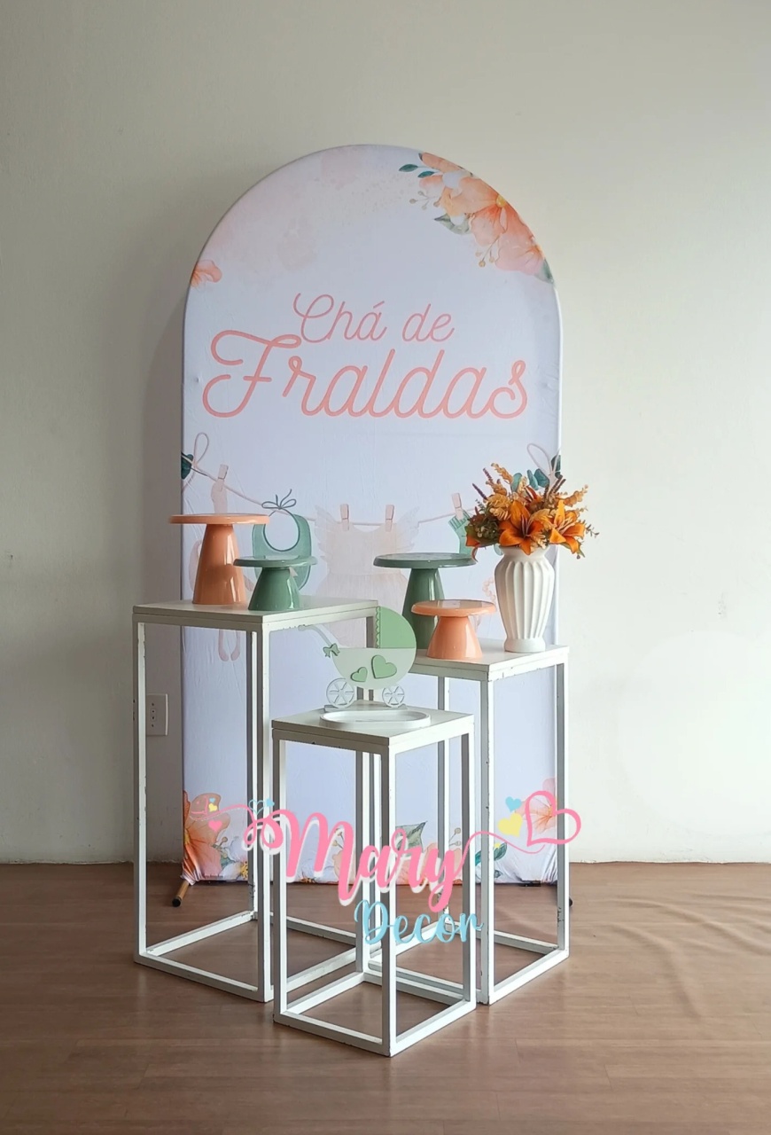   Chá de Fraldas Kit Só Uma Coisinha Simples  - Mary Decor Festas & Locações