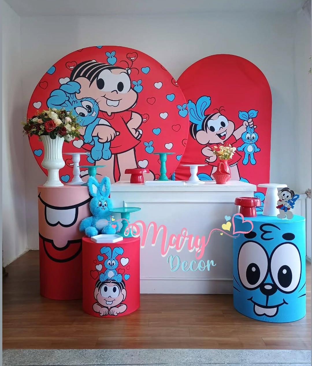  Monica Kit Comemore  - Mary Decor Festas & Locações