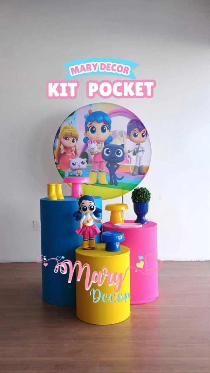 Kit Pocket Vera - Mary Decor Festas & Locações