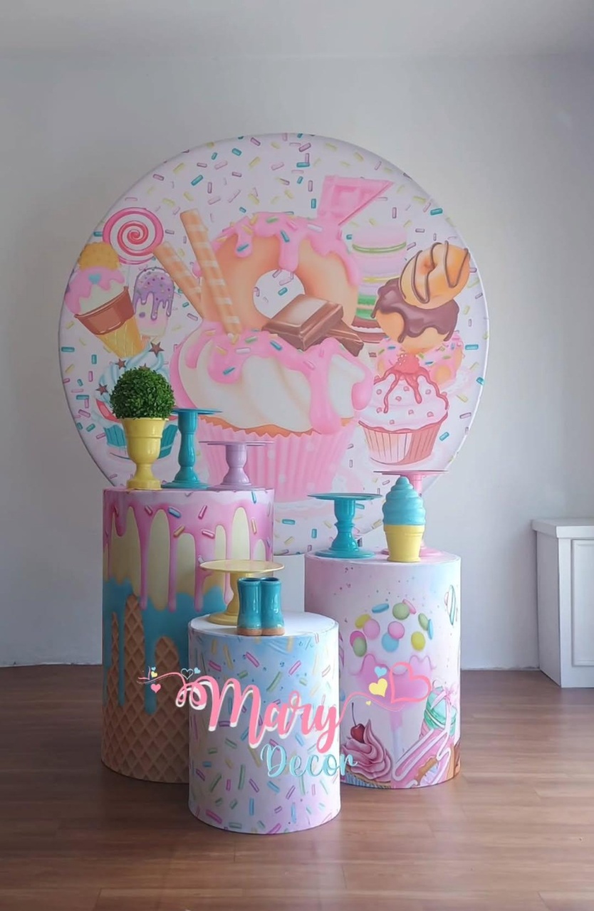  Doce Confeitaria Kit Só Um Bolinho  - Mary Decor Festas & Locações