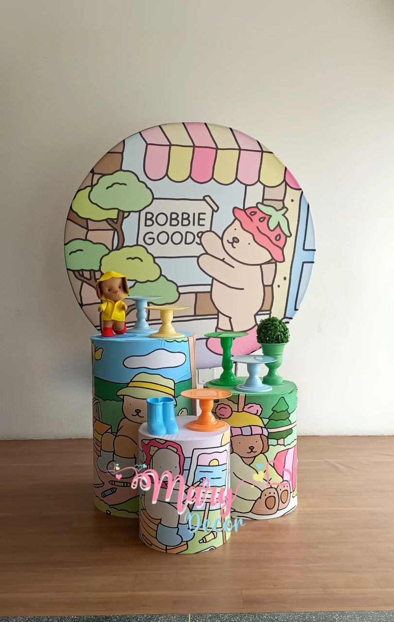 Bobbie Goods Menino Kit Só Um Bolinho  - Mary Decor Festas & Locações