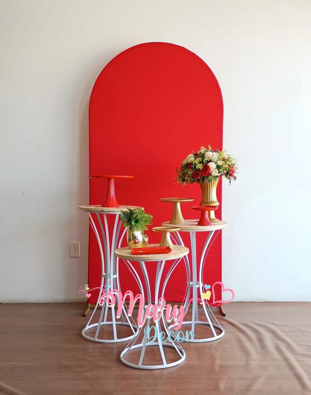 Vermelho Kit Celebre 01 - Mary Decor Festas & Locações