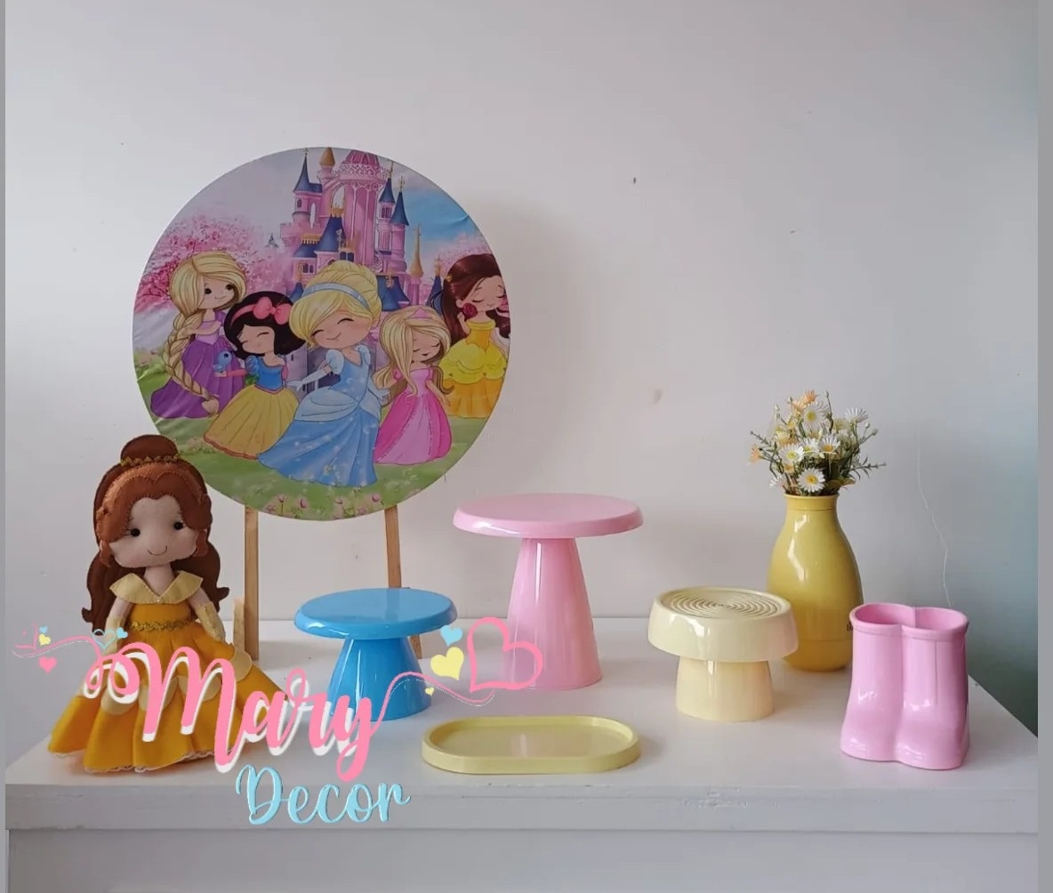 Mini Kit Princesas  - Mary Decor Festas & Locações