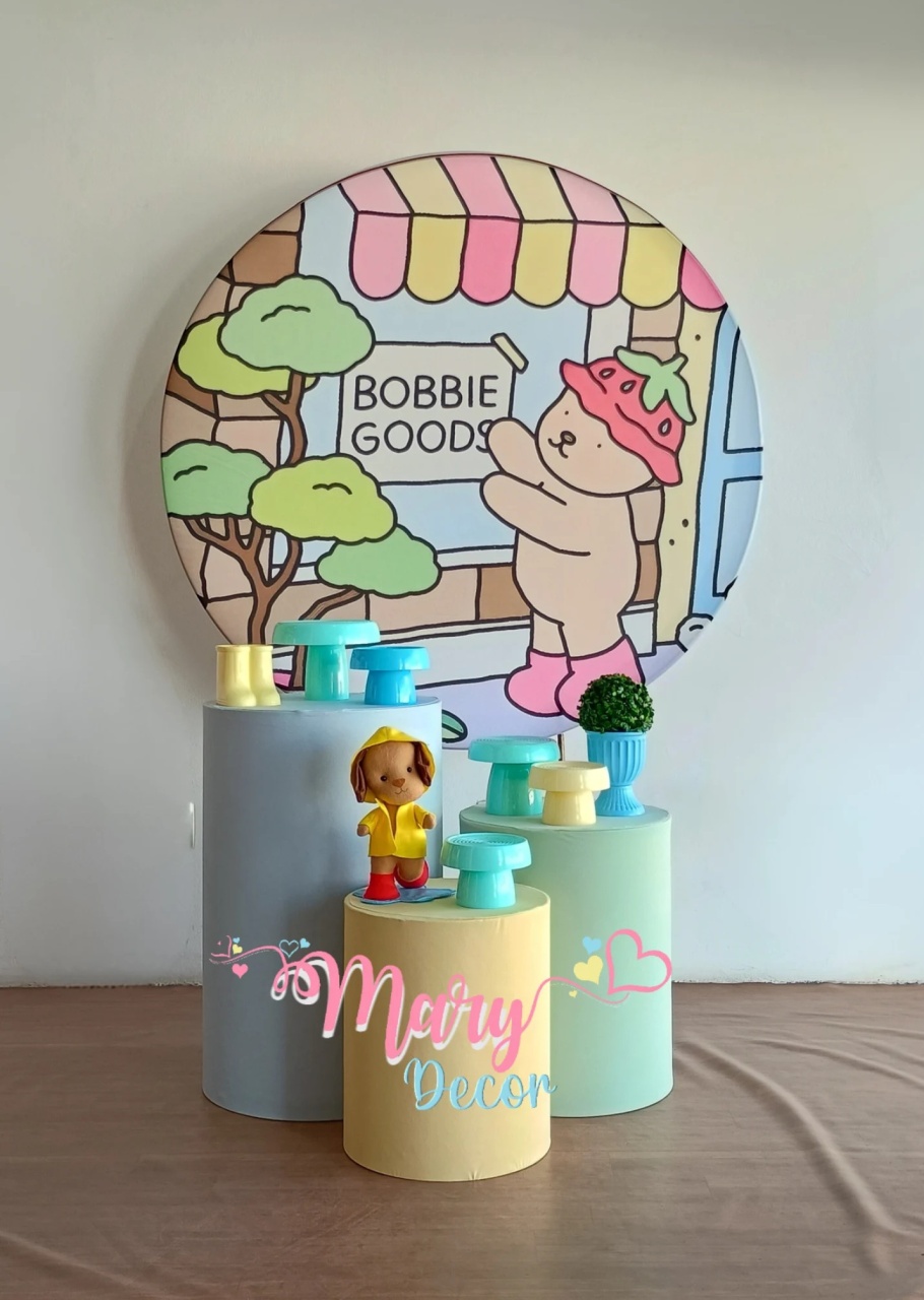 Bobbie Goods Menino Kit Básico  - Mary Decor Festas & Locações