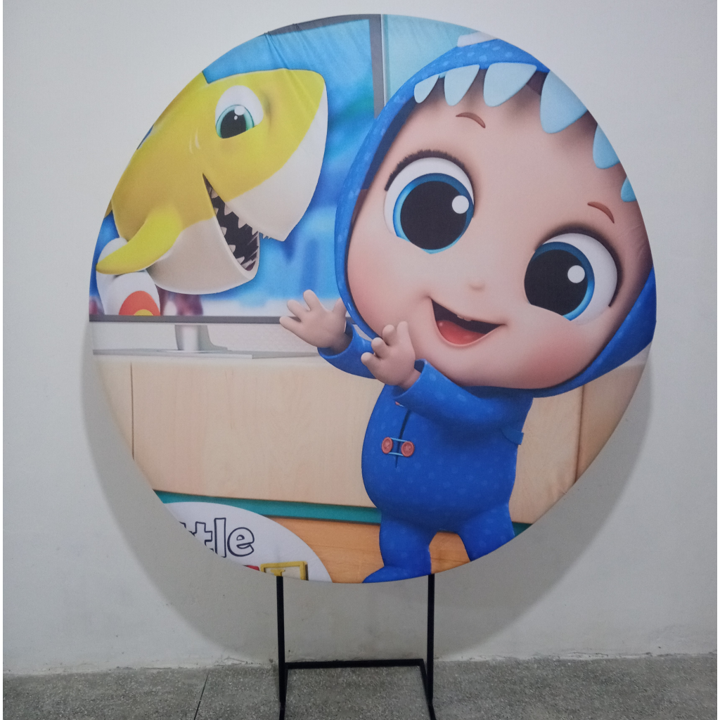 Painel Little Angel - Mary Decor Festas & Locações