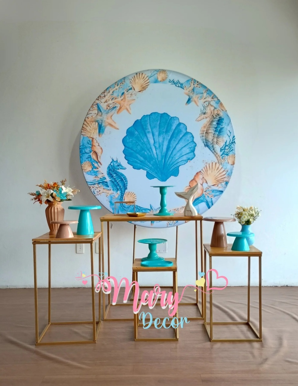 Fundo Do Mar Kit Festa Em Casa Adulto - Mary Decor Festas & Locações