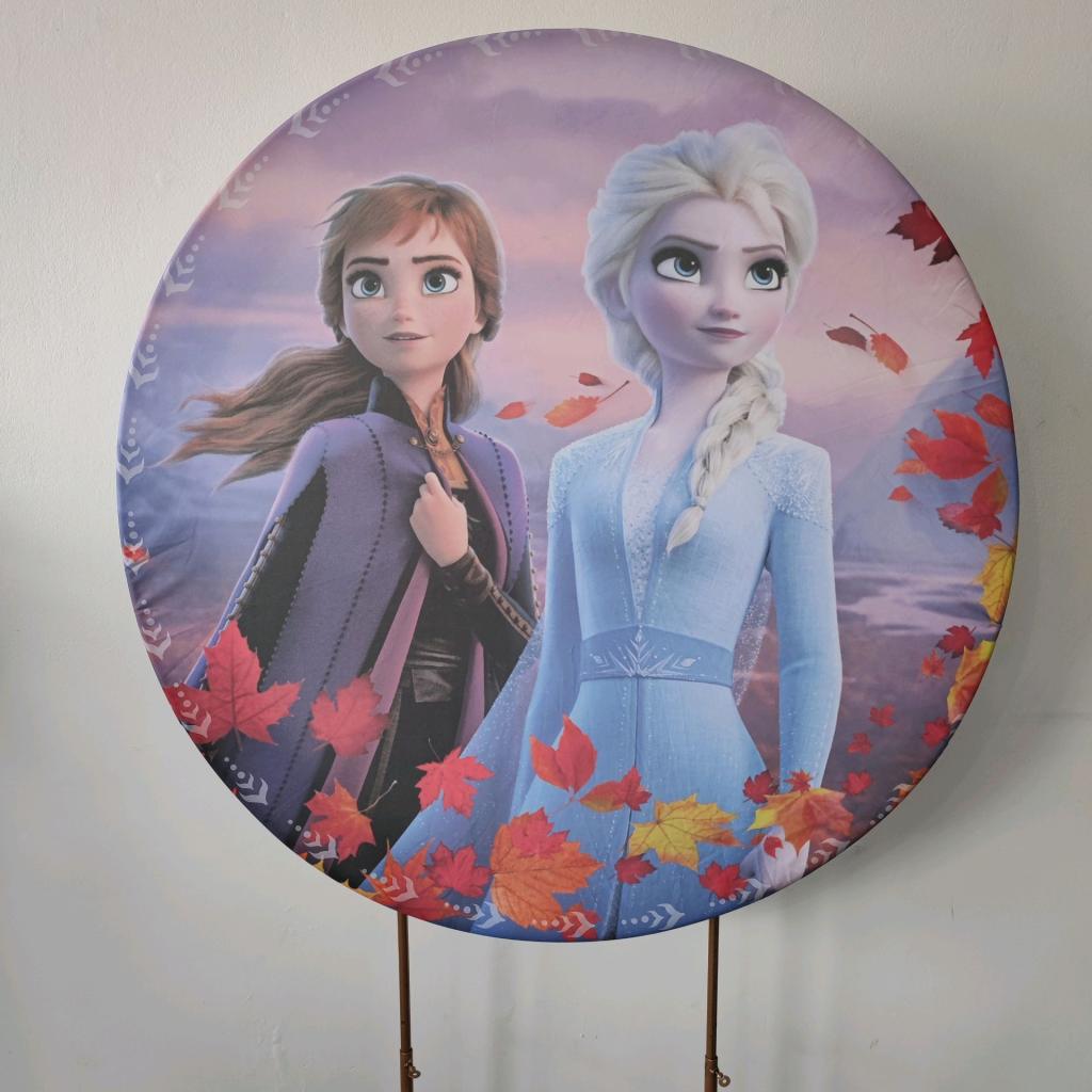 Capa Painel Frozen   Medio 1X1 - Mary Decor Festas & Locações