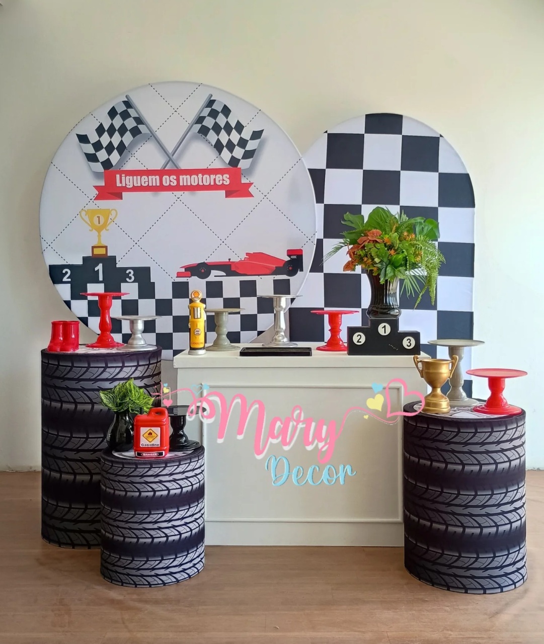 Fórmula 1  Kit Comemore  - Mary Decor Festas & Locações