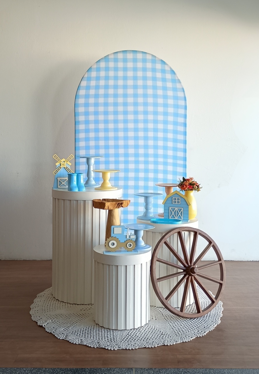 Kit Fazendinha Menino Celebre Baby Luxo - Mary Decor Festas & Locações