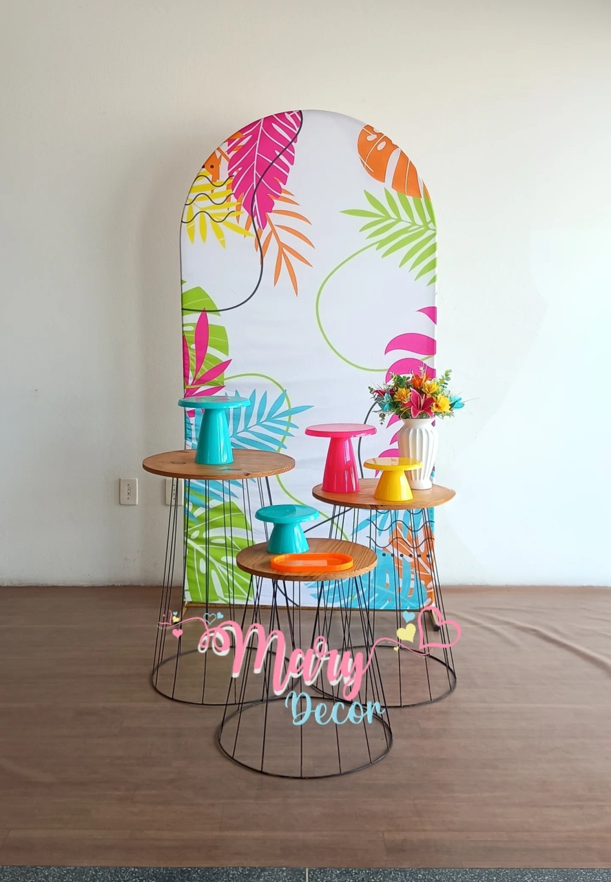  Tropical Kit Meu Dia Especial  - Mary Decor Festas & Locações